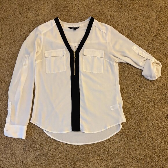 Express Cream Blouse - Picture 1 of 5